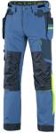 CXS Munkanadrág CXS NAOS - Kék / kék / sárga | 56 (1020-100-406-56)