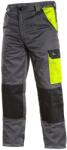 CXS Munkavédelmi nadrág CXS PHOENIX CEFEUS - Szürke / sárga | 62 (1020-016-702-62)