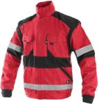CXS Munkavédelmi felső CXS LUXY BRIGHT - Piros / fekete | 56 (1010-028-260-56)