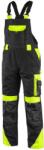 CXS Kantáros munkavédelmi nadrág SIRIUS BRIGHTON - Fekete / sárga | 68 (1030-001-802-68)