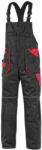 CXS Kantáros munkanadrág ORION KRYSTOF - Fekete / piros | 60 (1030-003-805-60)