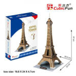 CubicFun 3D puzzle - Eiffel Torony 39db-os CubicFun (3D-C044)