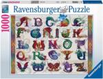 Ravensburger 1000 db-os puzzle - Sárkány ABC (16814) (16814)