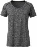 Daiber Tricou funcțional de damă JN495 - Negru prespălat / neagră | S (JN495-1752068)