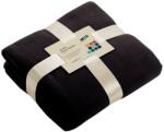 James & Nicholson Pătură din fleece 130x170 cm JN950 - Neagră | 130 x 170 cm (1-JN950-101796) Patura