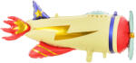 PartyDeco Balon din folie - Avion colorat 91 x 39 cm