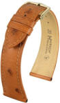 Hirsch Curea maro din piele Hirsch Massai Ostrich M 04262170-1 (Piele de ștruț) 17 mm