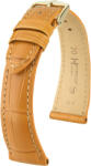 Hirsch Curea maro închis din piele Hirsch London M 04307175-1 (Piele de aligator) Hirsch selection 14 mm