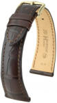 Hirsch Curea maro din piele Hirsch London M 04207117-1 (Piele de aligator) Hirsch Selection 16 mm
