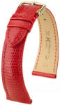 Hirsch Curea roșie din piele Hirsch London M 04266120-1 (Piele de șopârlă) Hirsch Selection 16 mm