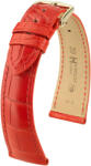Hirsch Curea roșie din piele Hirsch London M 04307129-1 (Piele de aligator) Hirsch selection 14 mm