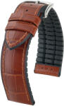 Hirsch Curea maro Hirsch Paul L 0925028070-2 (Piele de vițel / cauciuc natural) 20 mm