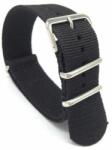 Ricardo Curea din nailon Ricardo, negru, NATO 24 mm