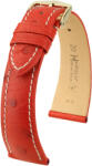 Hirsch Curea roșie din piele Hirsch Massai Ostrich L 04362021-1 (Piele de ștruț) Hirsch selection 17 mm