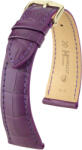Hirsch Curea mov din piele Hirsch London L 04307086-1 (Piele de aligator) Hirsch selection 20 mm