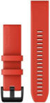 Garmin Curea Garmin QuickFit de 22 mm, silicon, roșie, cataramă neagră (Fenix 7/6/5, Epix 2, etc. )