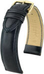Hirsch Curea neagră din piele Hirsch Ascot M 01575050-1 (Piele de vițel) 20 mm