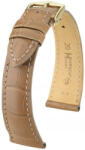 Hirsch Curea bej din piele Hirsch London L 04207099-1 (Piele de aligator) Hirsch Selection 18 mm