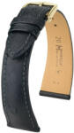Hirsch Curea neagră din piele Hirsch Massai Ostrich L 04262050-1 (Piele de ștruț) Hirsch Selection 18 mm