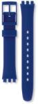 Swatch Unisex albastru curea din silicon pentru ceas Swatch ALN148C