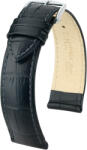 Hirsch Curea neagră din piele Hirsch Duke L 01028050-2 (Piele de vițel) 12 mm