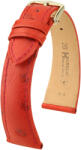 Hirsch Curea roșie din piele Hirsch Massai Ostrich L 04362020-1 (Piele de ștruț) Hirsch selection 17 mm