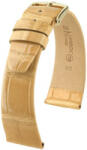Hirsch Curea bej din piele Hirsch Prestige M 02207190-1 (Piele de aligator) Hirsch Selection 15 mm (spona 14mm)