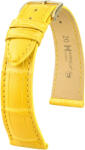 Hirsch Curea galbenă din piele Hirsch London M 04307172-1 (Piele de aligator) Hirsch selection 14 mm