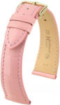 Hirsch Curea roz din piele Hirsch London L 04207022-1 (Piele de aligator) Hirsch Selection 20 mm (spona 16mm)