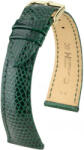 Hirsch Curea verde din piele Hirsch London M 04266140-1 (Piele de șopârlă) Hirsch Selection 14 mm
