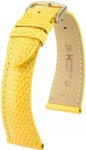 Hirsch Curea galbenă din piele Hirsch London L 04266072-1 (Piele de șopârlă) Hirsch Selection 18 mm
