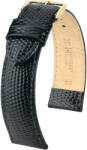 Hirsch Curea neagră din piele Hirsch Rainbow M 12302650OE 1 (Piele de vițel) Open End 18 mm