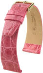 Hirsch Curea roz din piele Hirsch Prestige M 02207124-1 (Piele de aligator) Hirsch Selection 12 mm