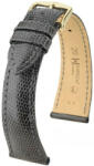 Hirsch Curea gri din piele Hirsch London M 04266130-1 (Piele de șopârlă) Hirsch Selection 18 mm