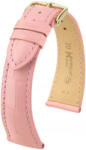 Hirsch Curea roz din piele Hirsch London M 04207122-1 (Piele de aligator) Hirsch Selection 17 mm