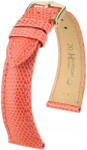 Hirsch Curea portocalie din piele Hirsch London L 04266022-1 (Piele de șopârlă) Hirsch Selection 21 mm