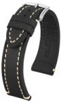Hirsch Curea neagră din piele Hirsch Liberty L 10900250-2 (Piele de vițel) 22 mm