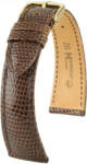 Hirsch Curea maro închis din piele Hirsch London M 04266110-1 (Piele de șopârlă) Hirsch Selection 20 mm