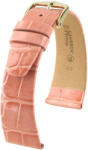 Hirsch Curea portocalie deschisă din piele Hirsch Prestige L 02207023-1 (Piele de aligator) Hirsch Selection 16 mm