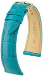 Hirsch Curea verde din piele Hirsch London L 04207083-1 (Piele de aligator) Hirsch Selection 21 mm