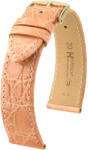 Hirsch Curea portocalie deschisă din piele Hirsch Genuine Croco M 18900822-1 (Piele de crocodil) Hirsch selection 17 mm