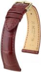 Hirsch Curea vișinie din piele Hirsch London M 04207169-1 (Piele de aligator) Hirsch Selection 14 mm