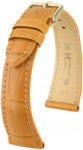 Hirsch Curea maro închis din piele Hirsch London L 04207075-1 (Piele de aligator) Hirsch Selection 21 mm