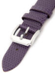 Mavex Curea violet din piele pentru ceas damă HYP-02-VIOLET 14 mm