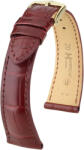 Hirsch Curea vișinie din piele Hirsch London M 04307169-1 (Piele de aligator) Hirsch selection 14 mm
