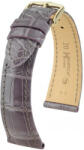 Hirsch Curea mov din piele Hirsch London L 04207012-1 (Piele de aligator) Hirsch Selection 21 mm (spona 18mm)