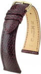 Hirsch Curea vișinie din piele Hirsch London L 04266060-1 (Piele de șopârlă) Hirsch Selection 20 mm