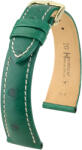Hirsch Curea verde din piele Hirsch Massai Ostrich L 04362041-1 (Piele de ștruț) Hirsch selection 17 mm