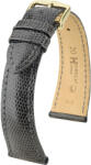 Hirsch Curea gri din piele Hirsch London M 04366130-1 (Piele de șopârlă) Hirsch selection 14 mm