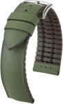 Hirsch Curea Hirsch Arne L 0921094040-2, verde, piele de vițel/ cauciuc natural, lungime extinsă 18 mm